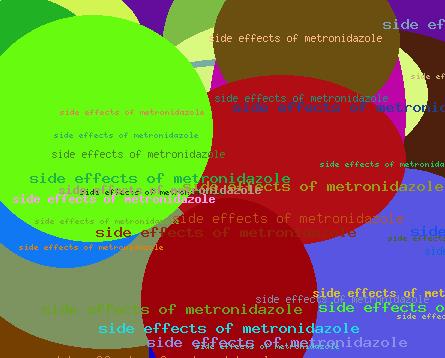 Side effects of metronidazole
